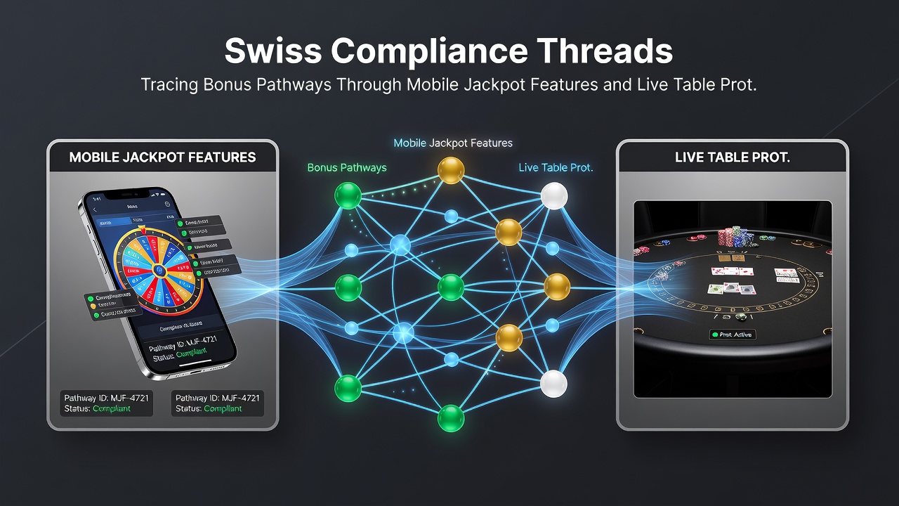 Live table interfaces showing real-time bonus tracking aligned with Swiss regulatory requirements
